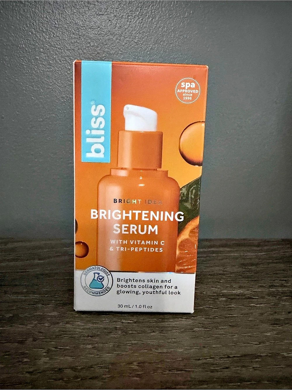 Bliss Bright Idea Brightening Serum with Vitamin C & Tri-Peptides Vitamin C